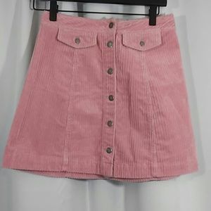 H & M Divided cord skirt